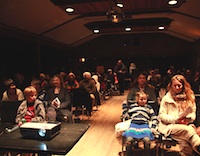 Reel Youth Film estival screening on Cortes Island